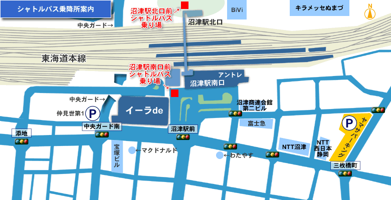 �V���g���o�X��~���ē��n�}